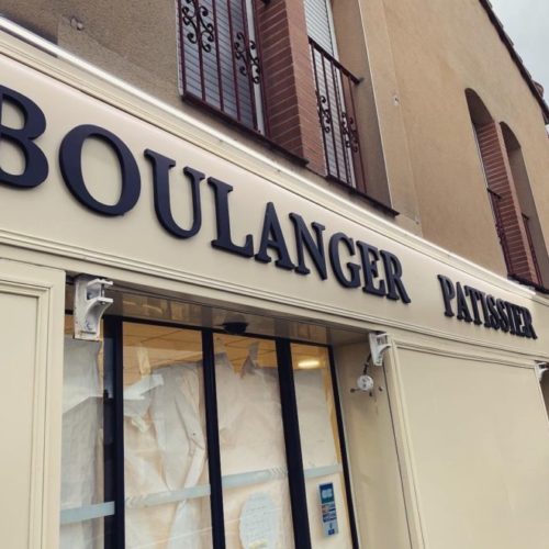 Enseigne led Toulouse boulangerie Muret