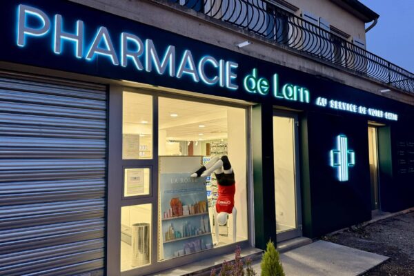 Enseigne lumineuse pharmacie Toulouse