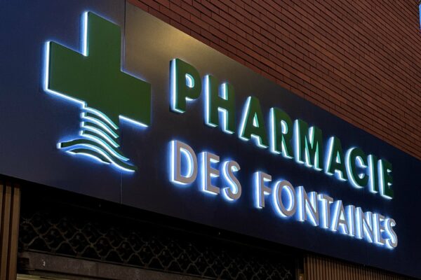 Enseigne lumineuse pharmacie Toulouse