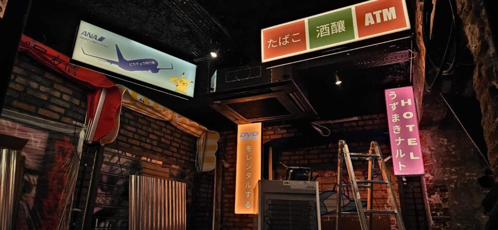 Enseigne lumineuse et signalétique restaurant Yujo Toulouse