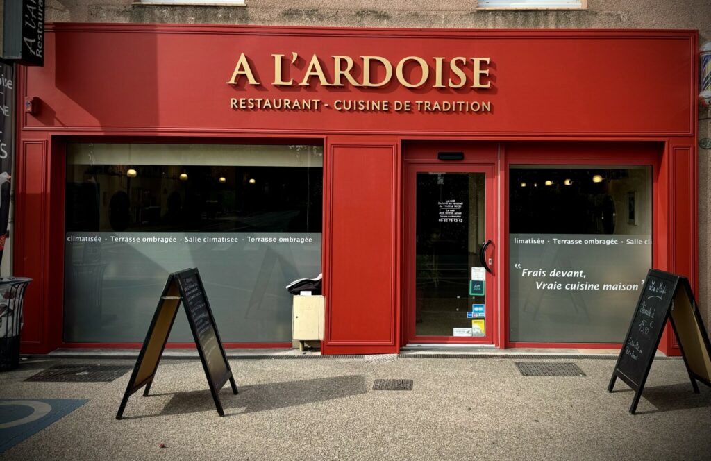 Enseigne & Habillage Façade Toulouse | Restaurant L’Ardoise